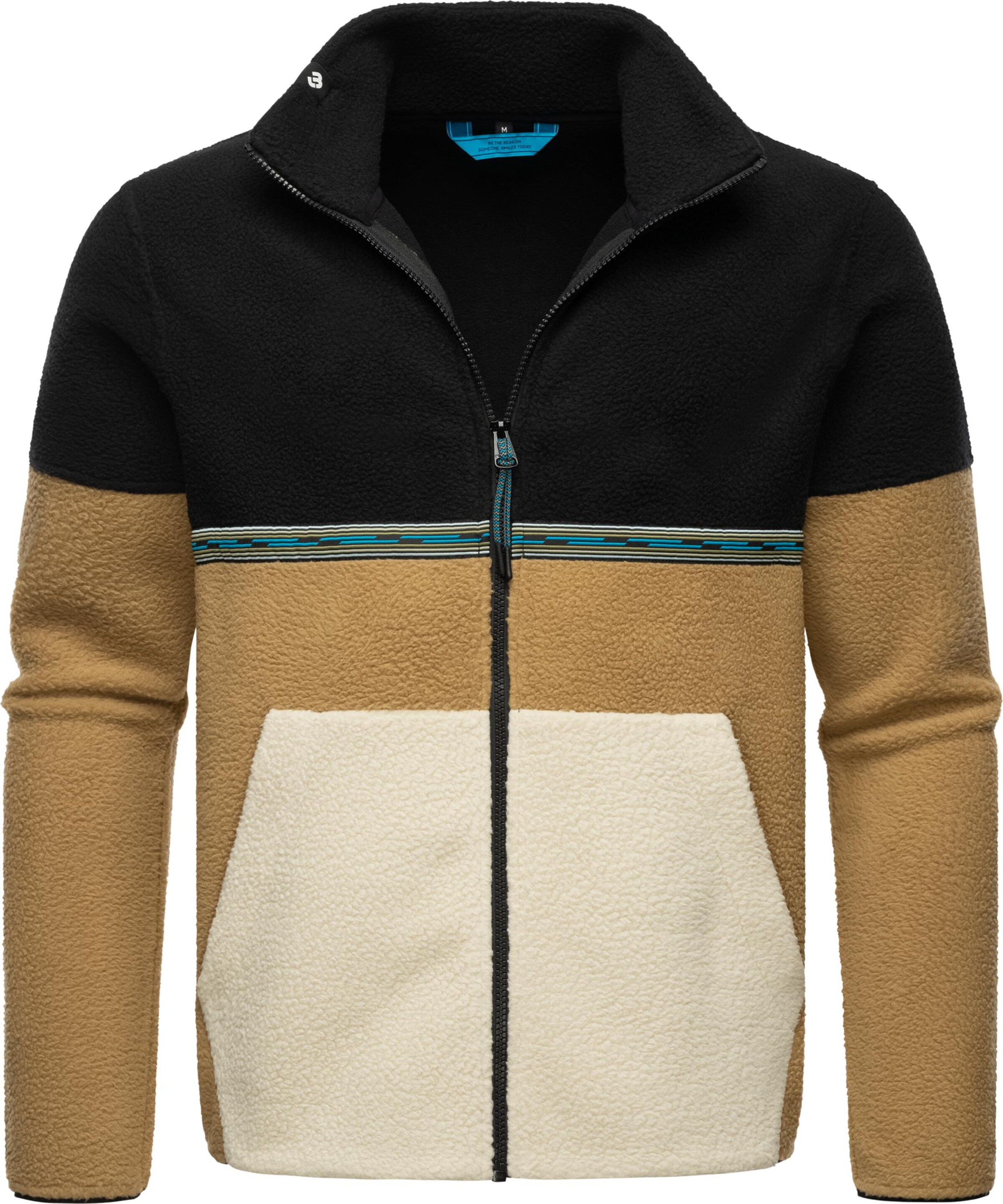 Ragwear Fleece jas 'Lonndy' in Beige