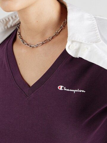 Champion Authentic Athletic Apparel Shirt in Purple