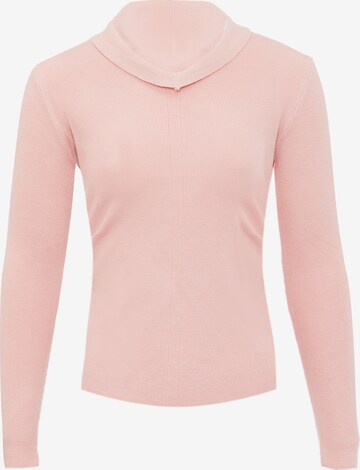 Pull-over leo selection en rose : devant