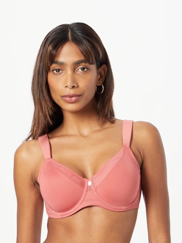 TRIUMPH T-shirt Minimizer in Roze: voorkant