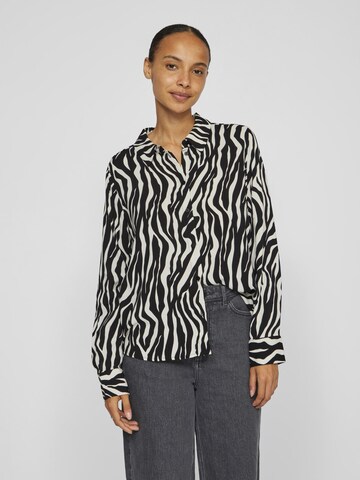 VILA Bluse i sort: forside