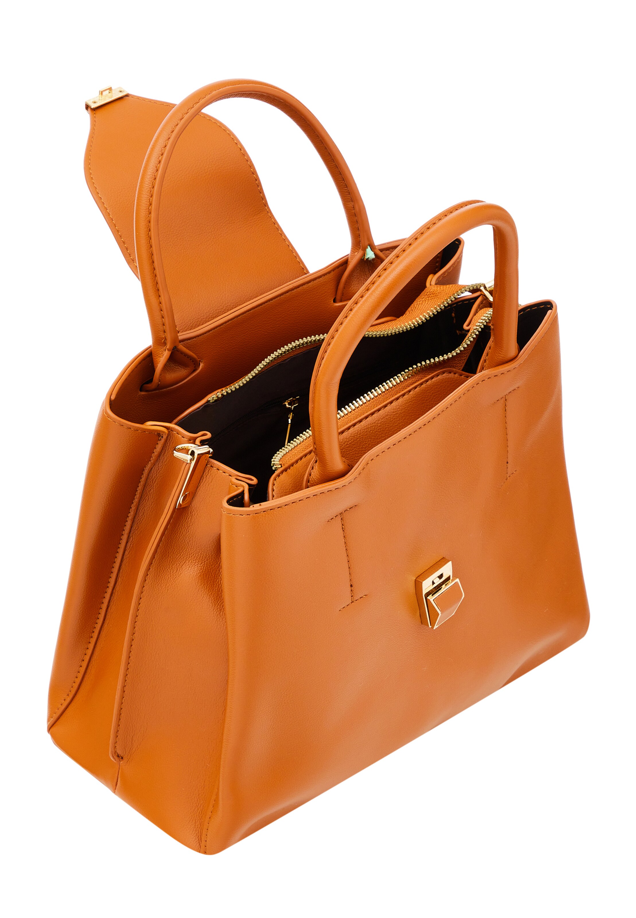 Usha Handtas in Oranje