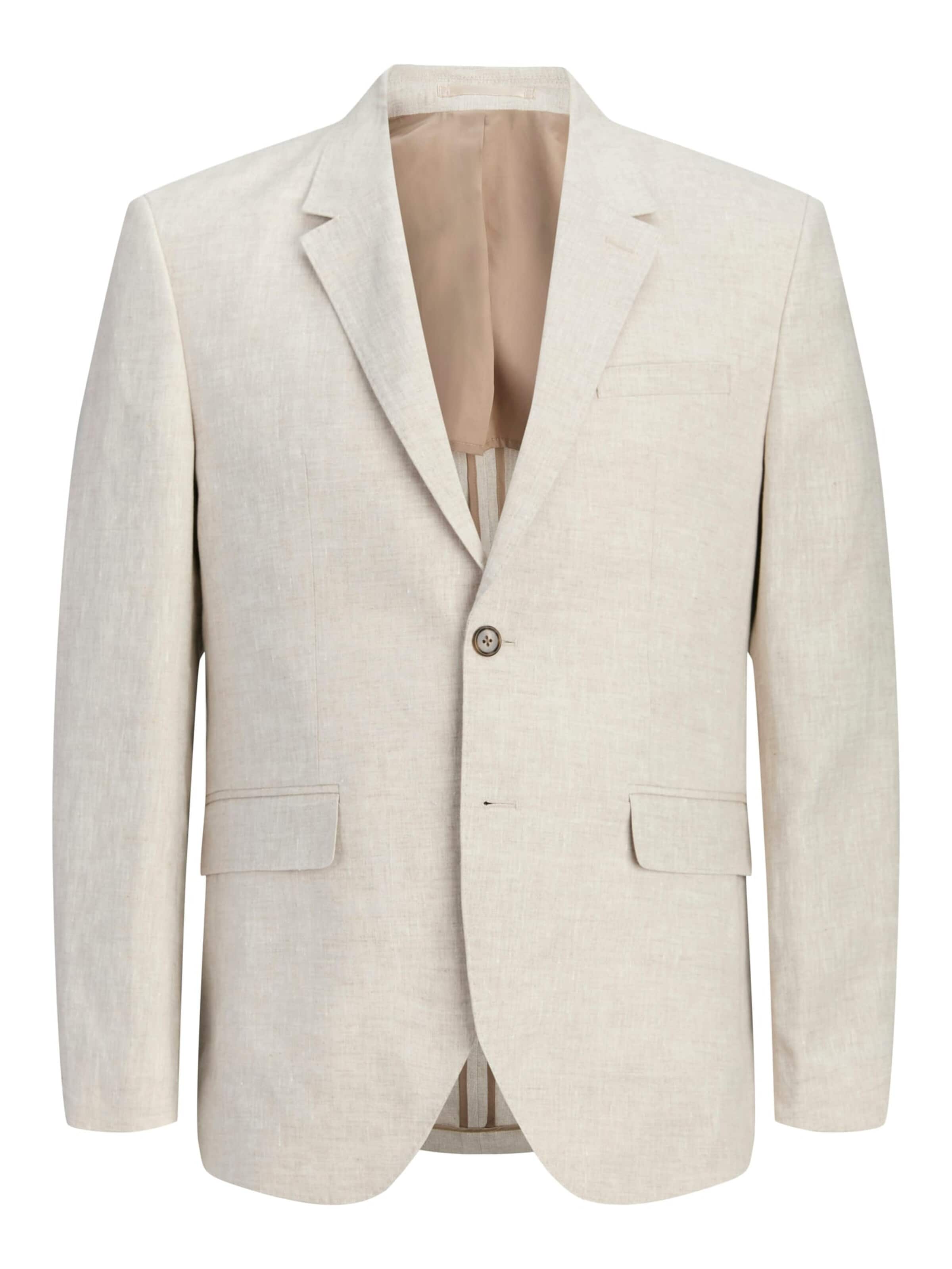 JACK & JONES Comfort fit Colbert 'Blamartin' in Beige: voorkant