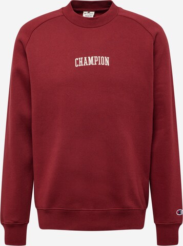 Felpa di Champion Authentic Athletic Apparel in rosso: frontale