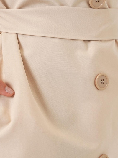 Bigdart Tussenmantel in de kleur Crème, Productweergave