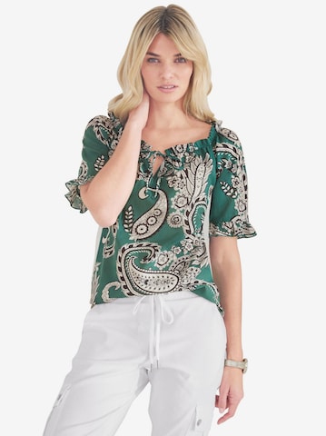 Linea Tesini by heine Blouse in Green