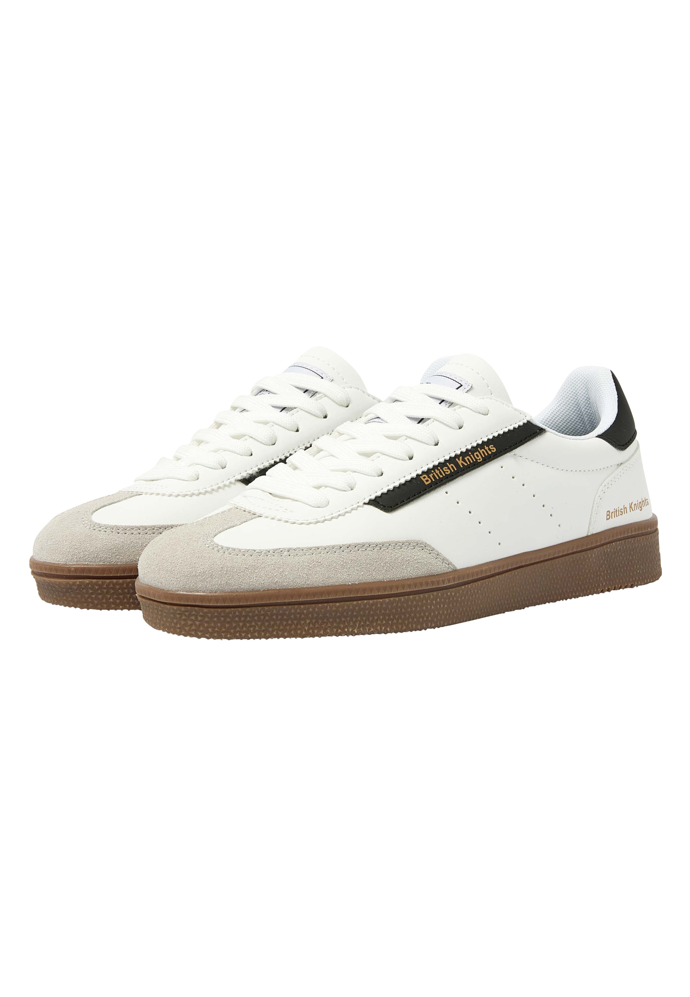 BRITISH KNIGHTS Sneaker low ' REVIVAL ' i hvid: forside