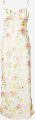 Gina TricotLjetna haljina - bež boja: prednji dio