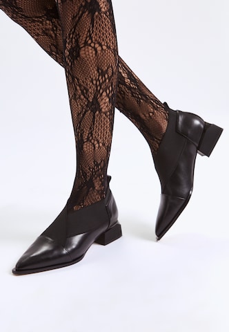 CESARE GASPARI Slipper in Schwarz