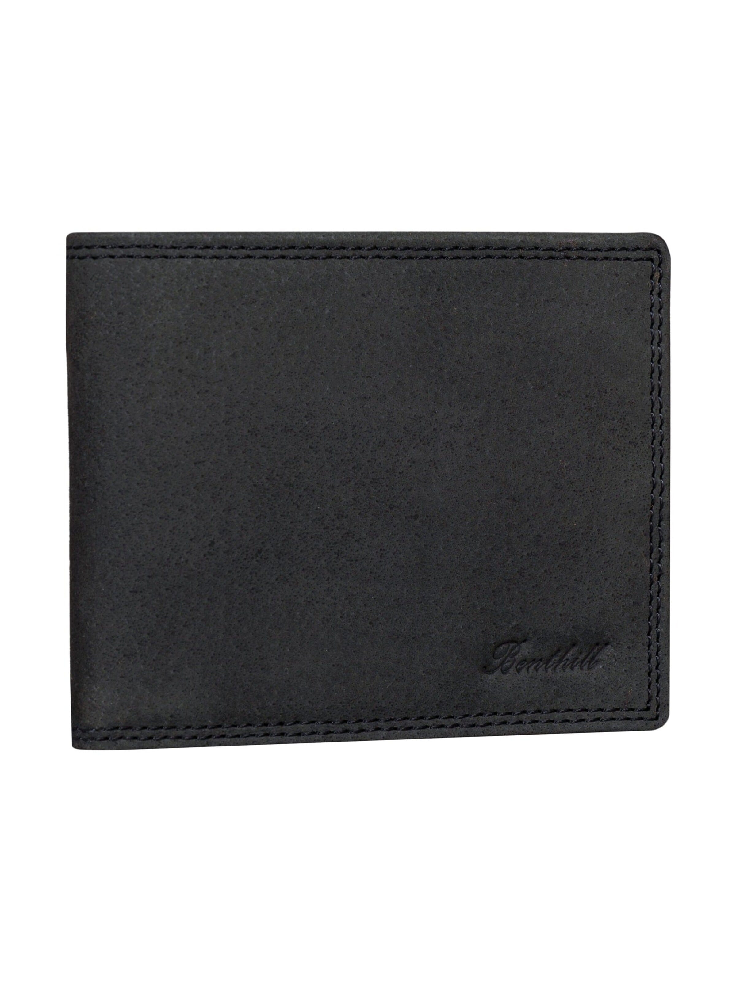 Benthill Wallet in Black: front