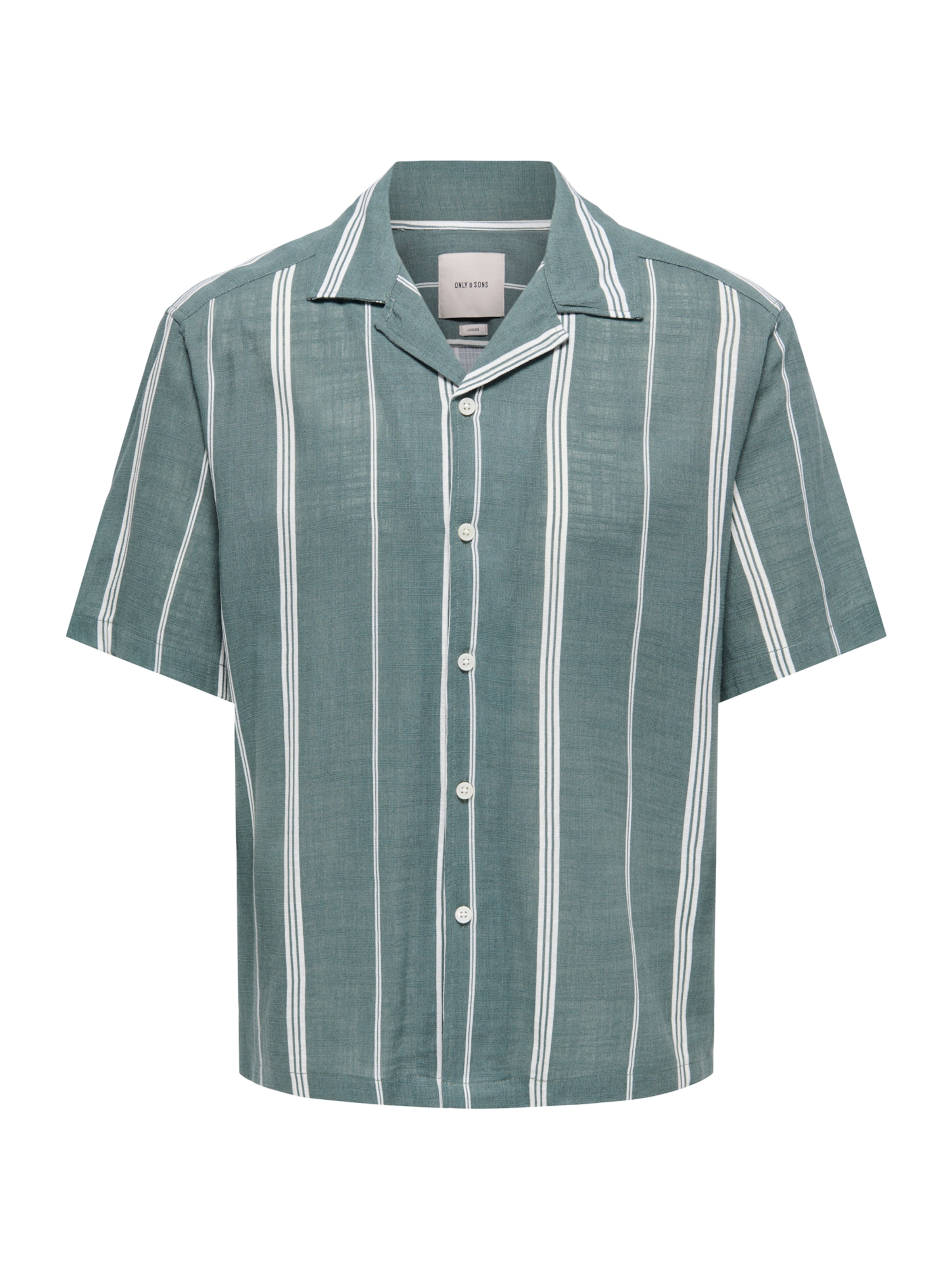 Fit confort Chemise 'ONSSTEPAN' Only & Sons en vert : devant