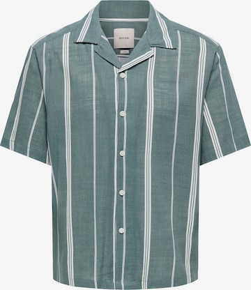 Fit confort Chemise 'ONSSTEPAN' Only & Sons en vert : devant