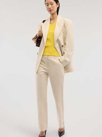 Trussardi Regular Pants in Beige: front