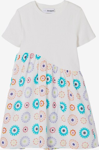 Robe Desigual en blanc : devant