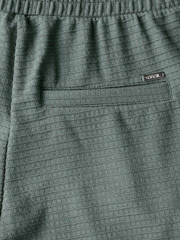 CECIL Loosefit Broek 'Neele' in Groen