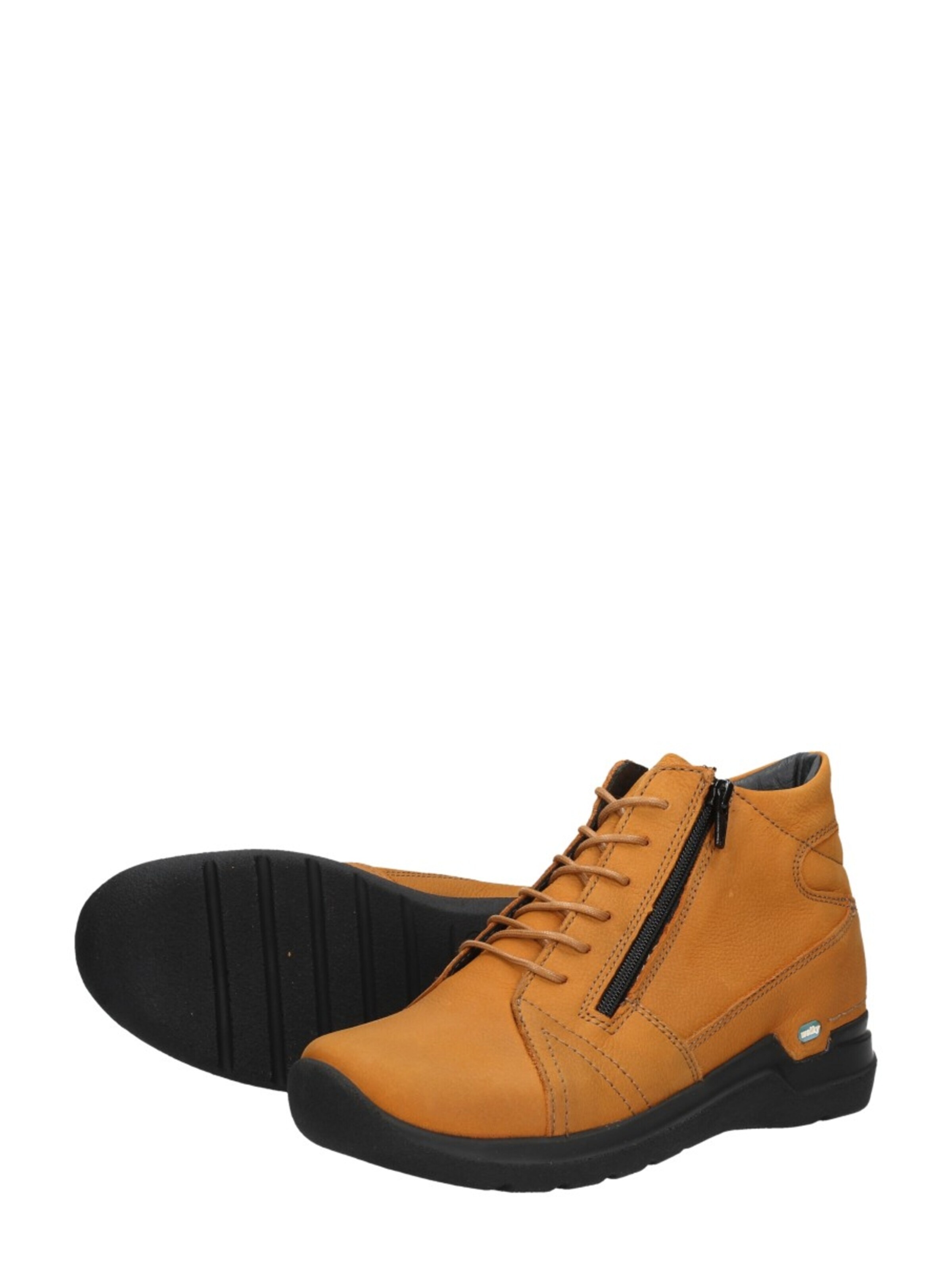 Wolky Lace-up shoe 'Why' in Yellow