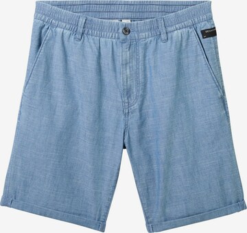Regular Pantalon TOM TAILOR DENIM en bleu : devant