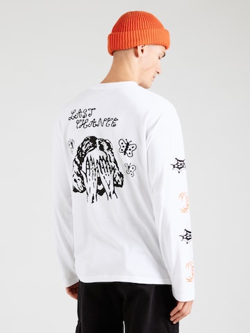 Volcom Shirt 'FA KEUTCHI' in Wit: voorkant