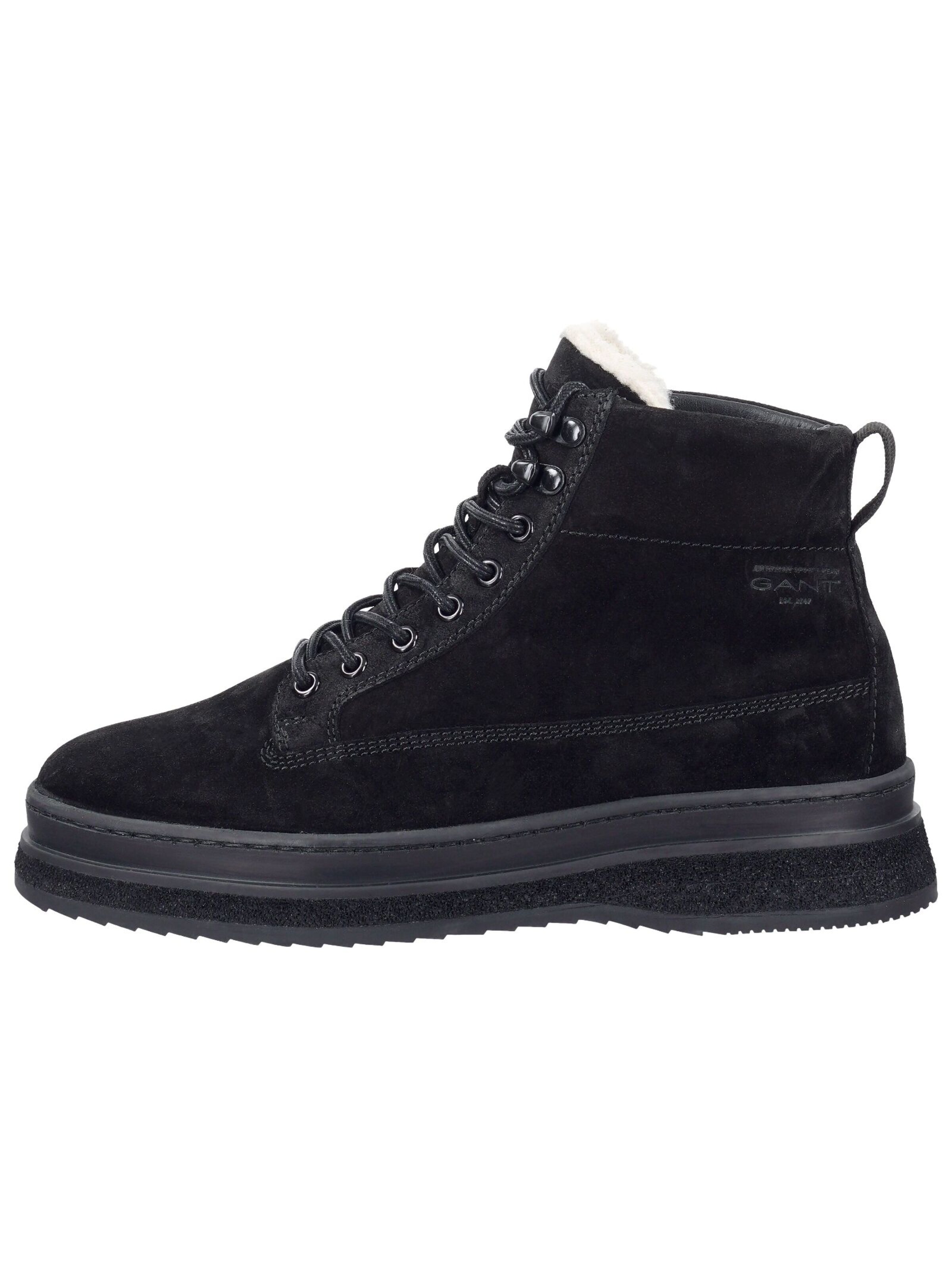 GANT Lace-Up Boots in Black