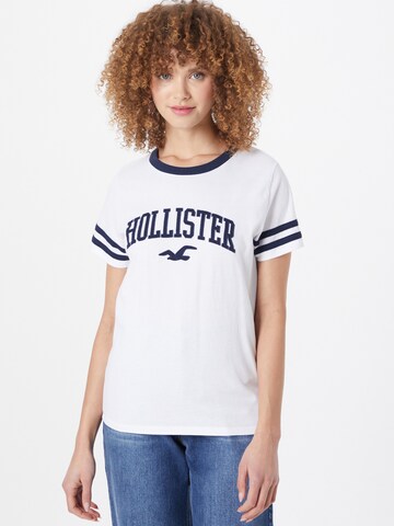 HOLLISTER T-Shirt in Weiß: predná strana