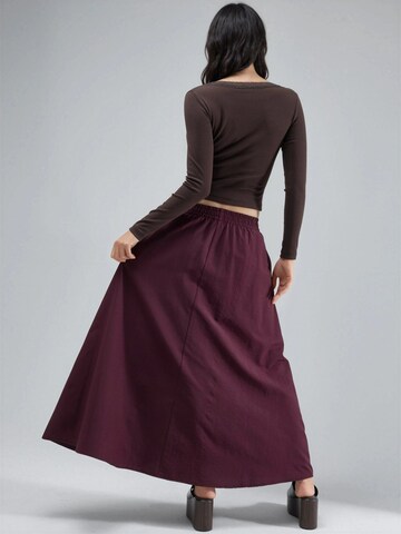 Busem Skirt in Purple