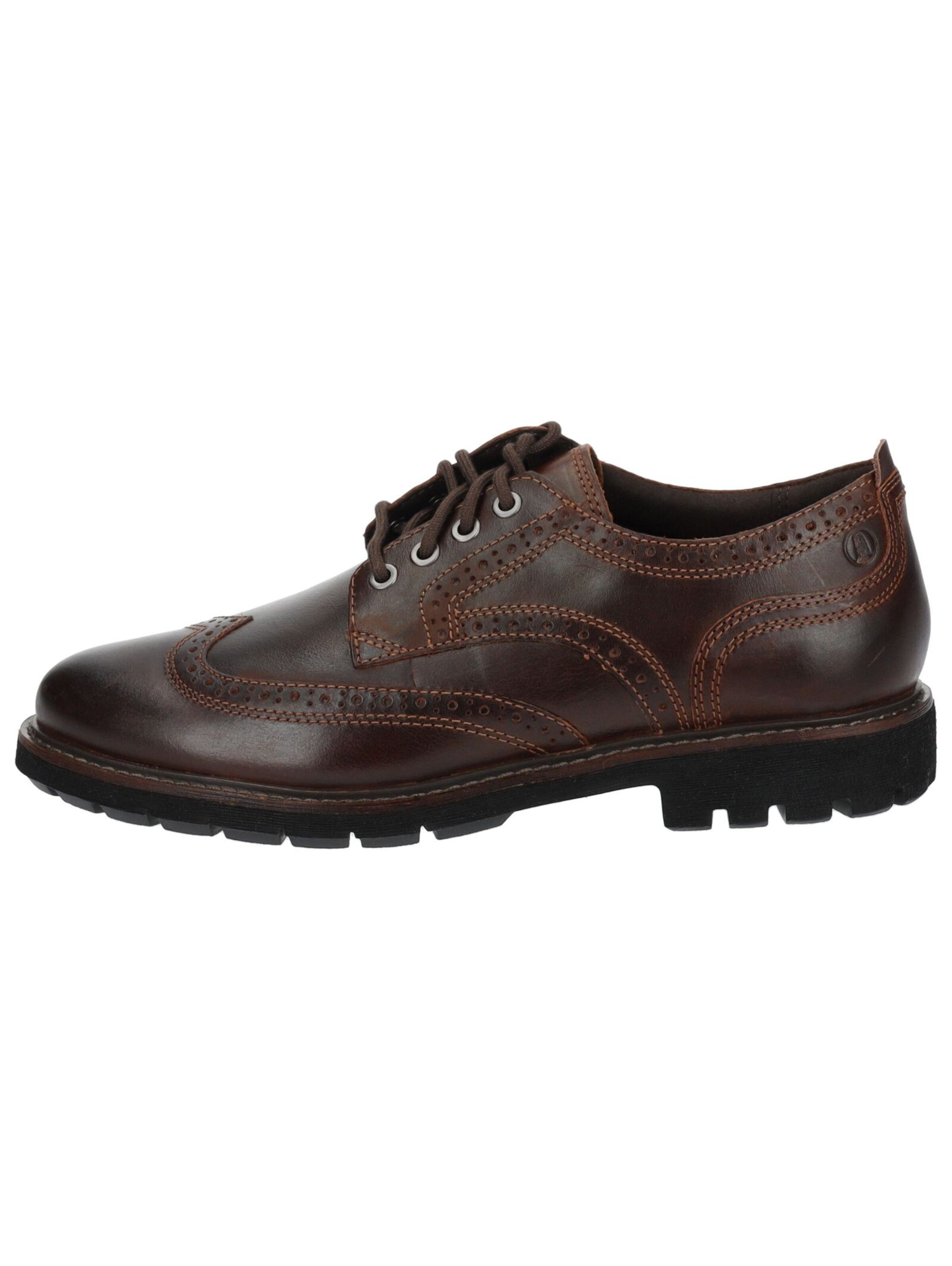 CLARKS Veterschoen in Bruin