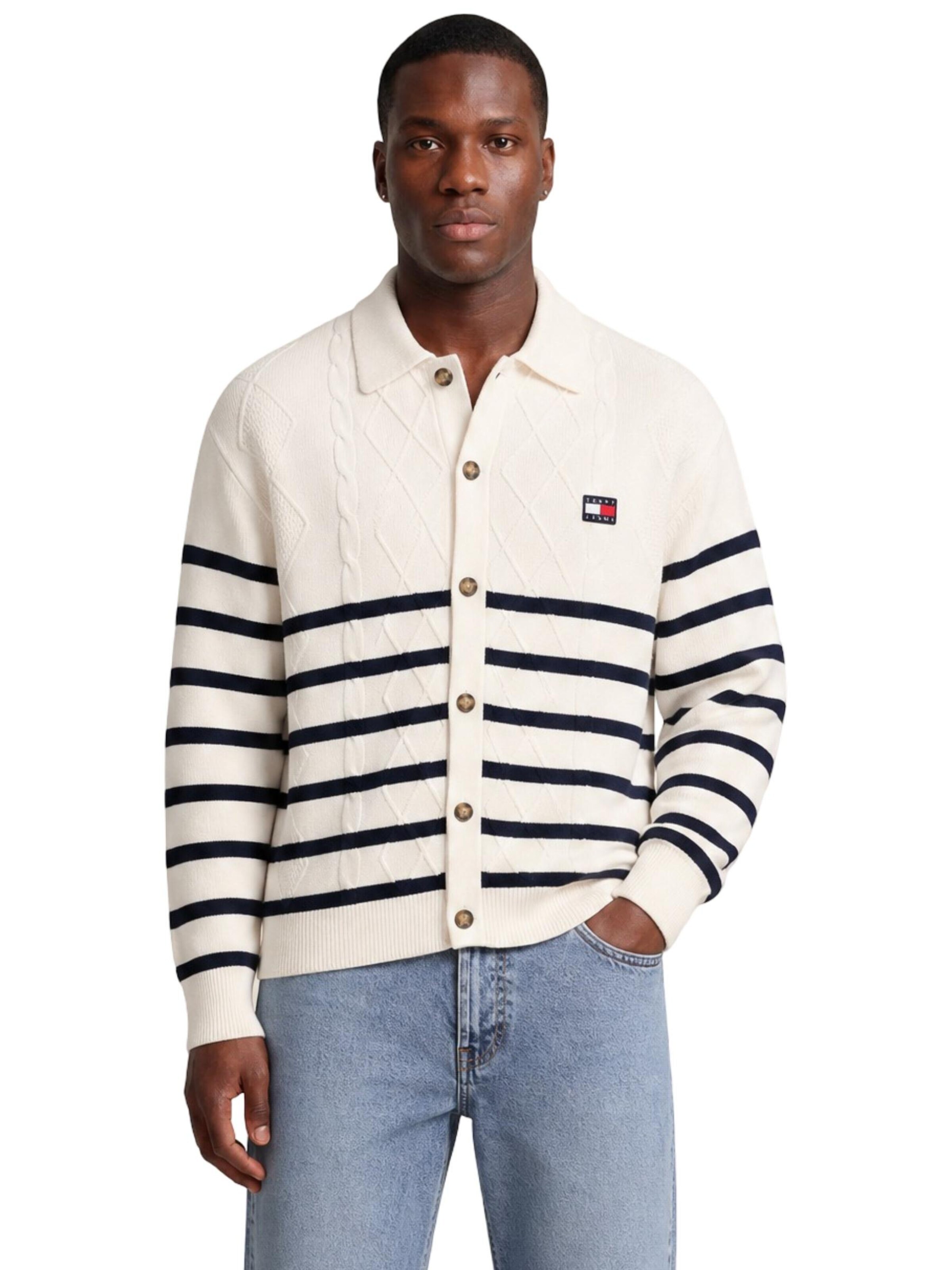 Tommy Jeans - Cárdigan 'DM0DM23210' en blanco
