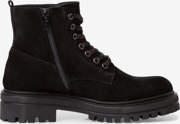 TAMARIS Lace-Up Ankle Boots in Black