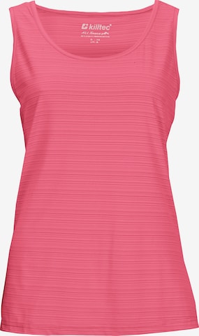 KILLTEC Sports Top in Pink: front