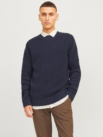 Pull-over 'JPRCCVIGGO' JACK & JONES en bleu : devant