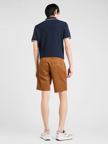 TOMMY HILFIGER Regular Chino Pants 'BROOKLYN 1985' in Brown