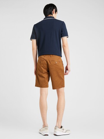 TOMMY HILFIGER Slimfit Shorts 'BROOKLYN 1985' in Braun