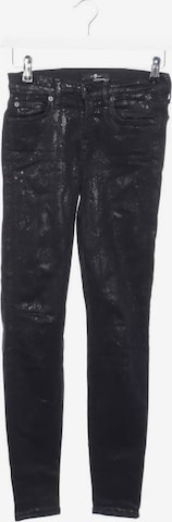 7 for all mankind Pants in XS in Black: front