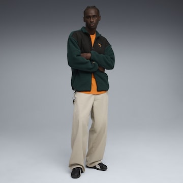 PUMA Fleece Jacket in Green