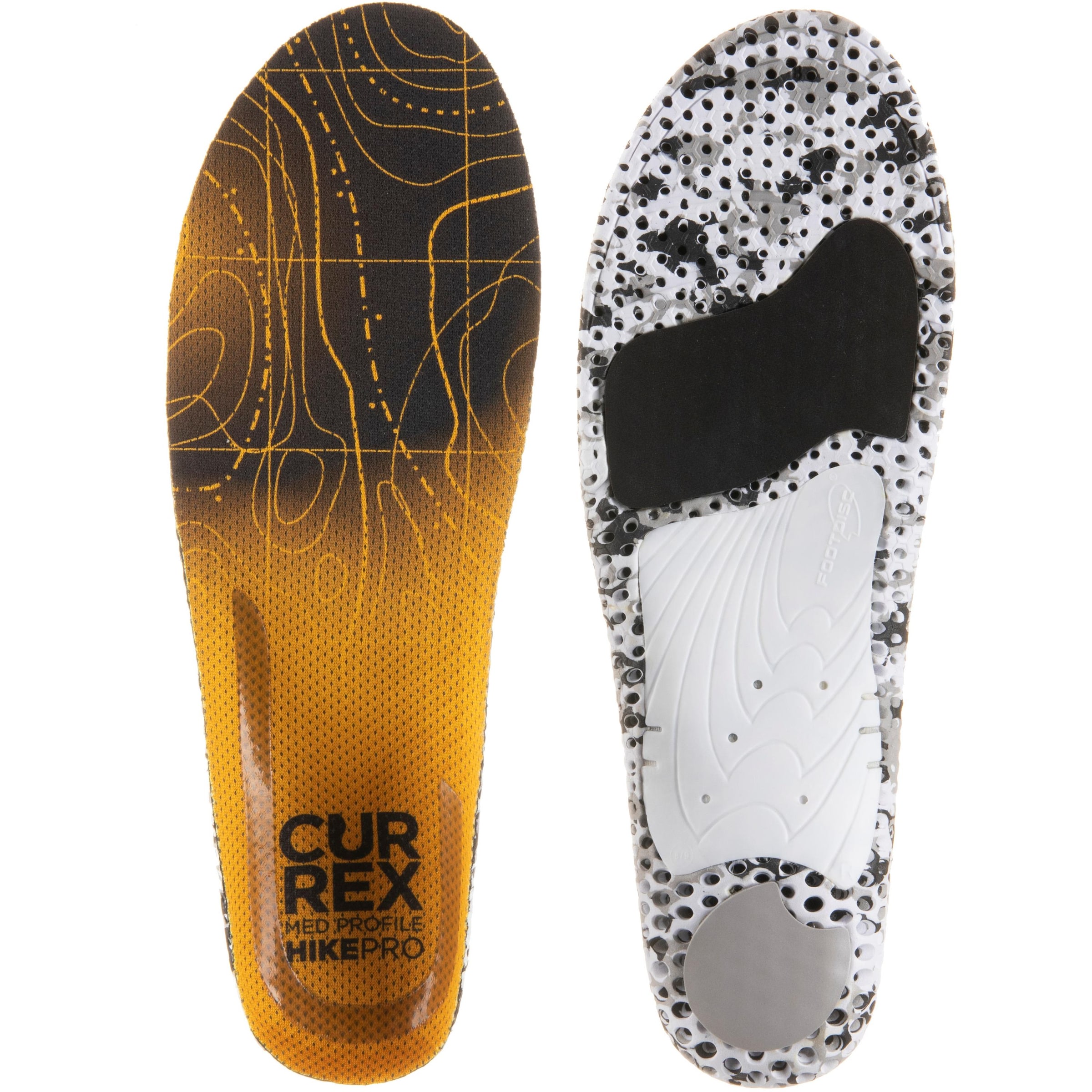 Currex Athletic Shoes Accessories 'HikePro Med' in Yellow: front