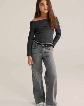 WE Fashion Shirt in Schwarz