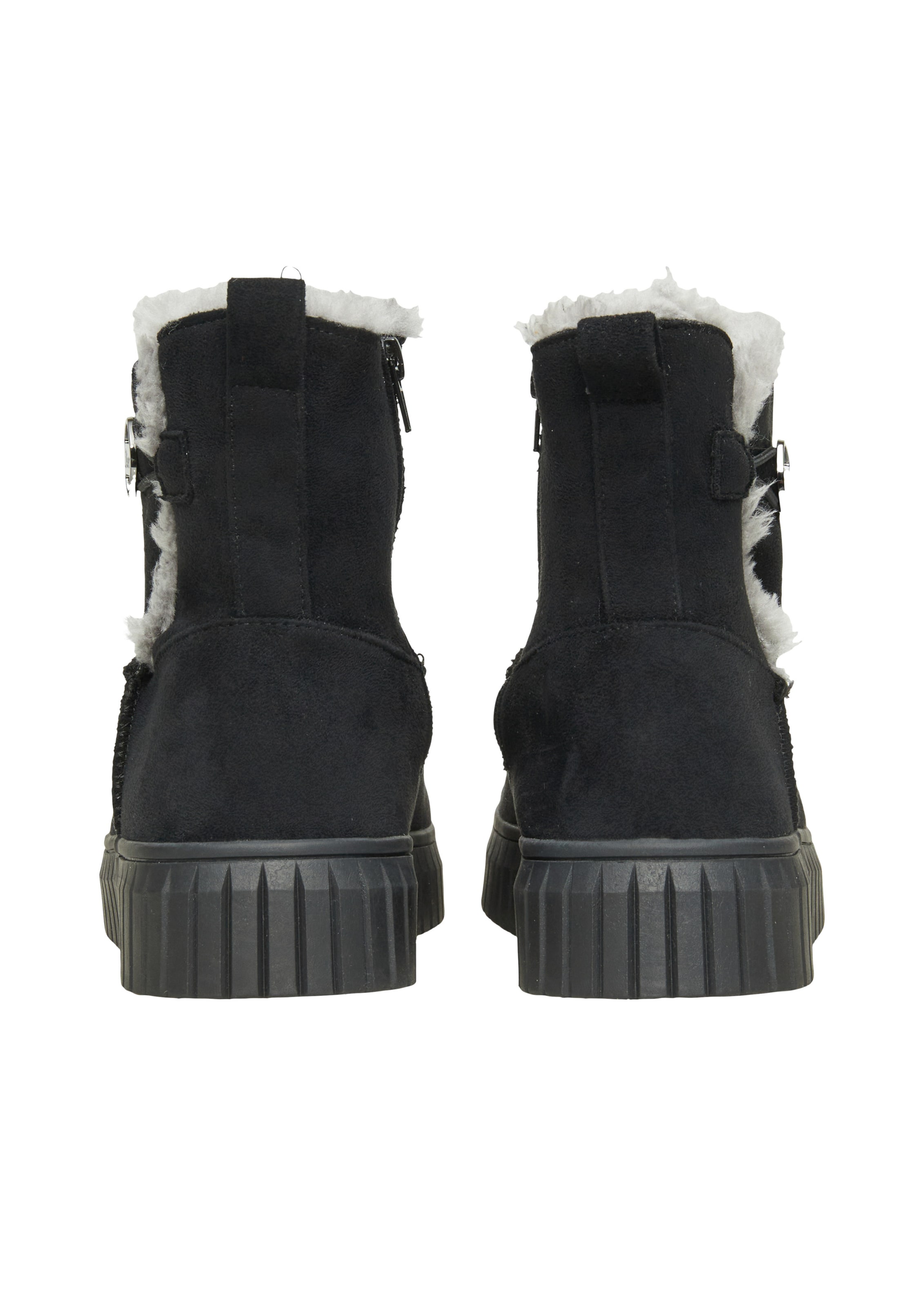 s.Oliver Boots in Schwarz: Rückseite