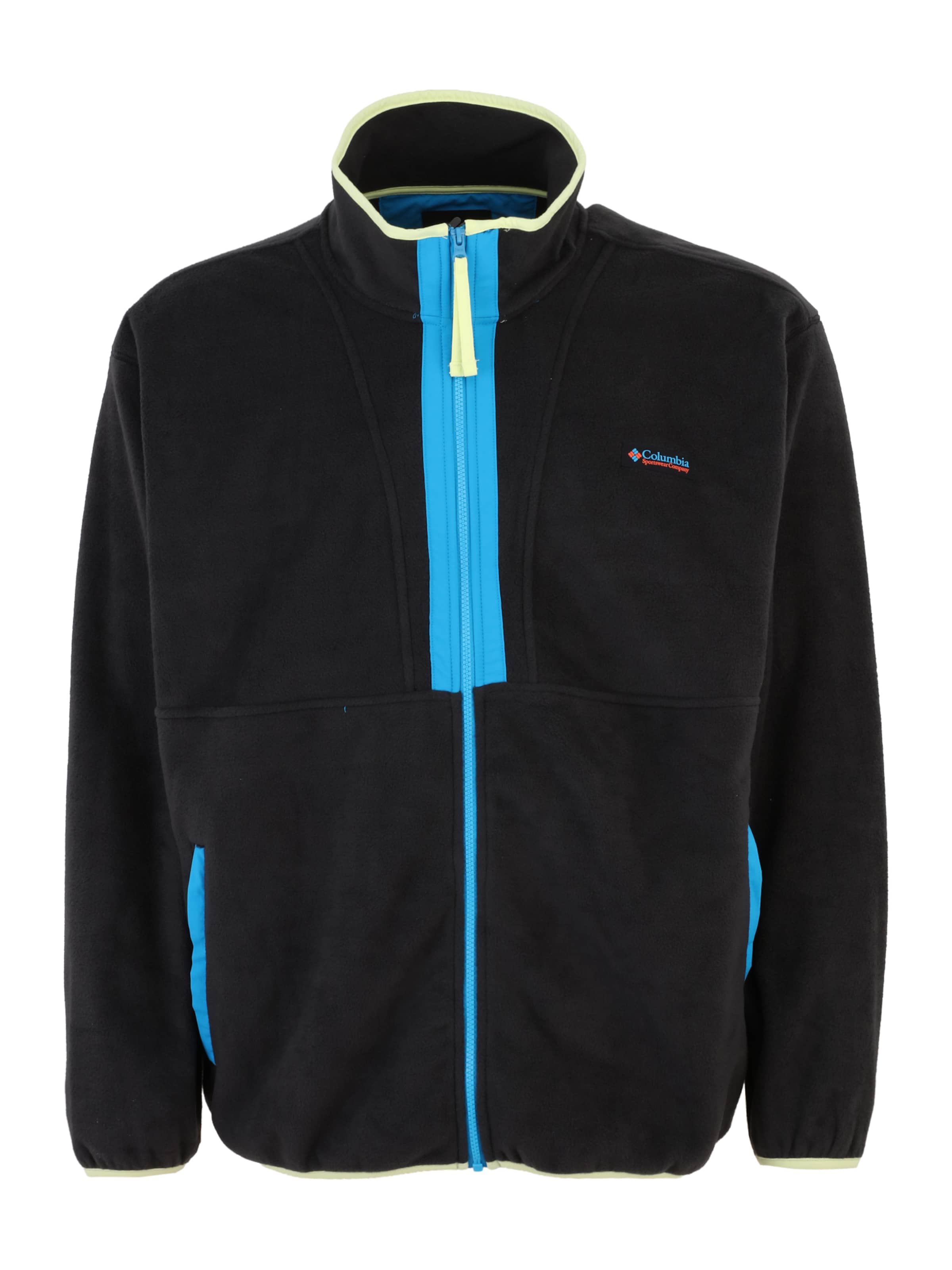 COLUMBIA Λειτουργική ζακέτα φλις 'Backbowl II' σε μαύρο: μπροστά