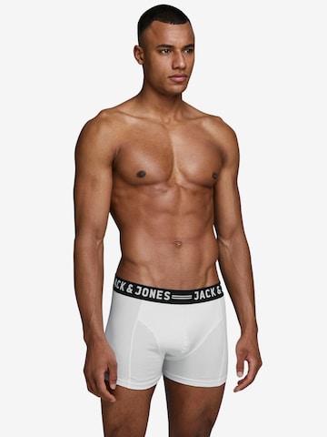 JACK & JONES Boxerky 'Sense' – bílá: přední strana