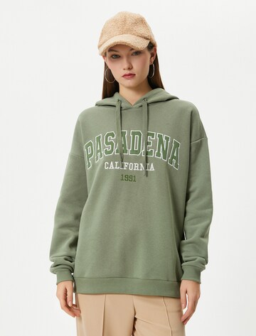 Koton Sweatshirt in Green: front