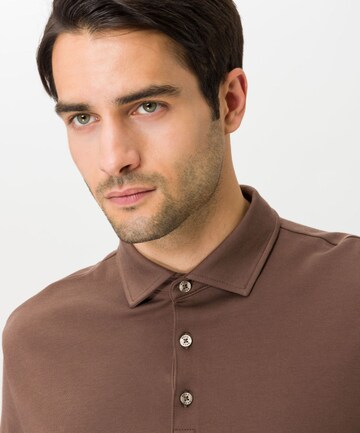 BRAX Shirt 'Pirlo' in Brown