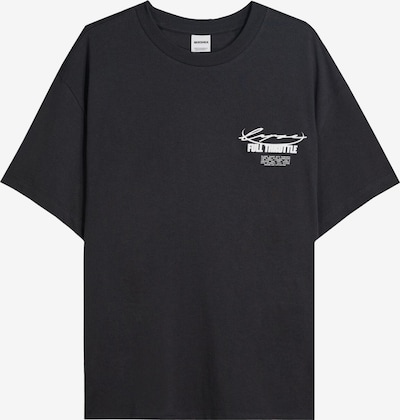 Bershka Paita värissä harmaa / musta / valkoinen, Tuotenäkymä