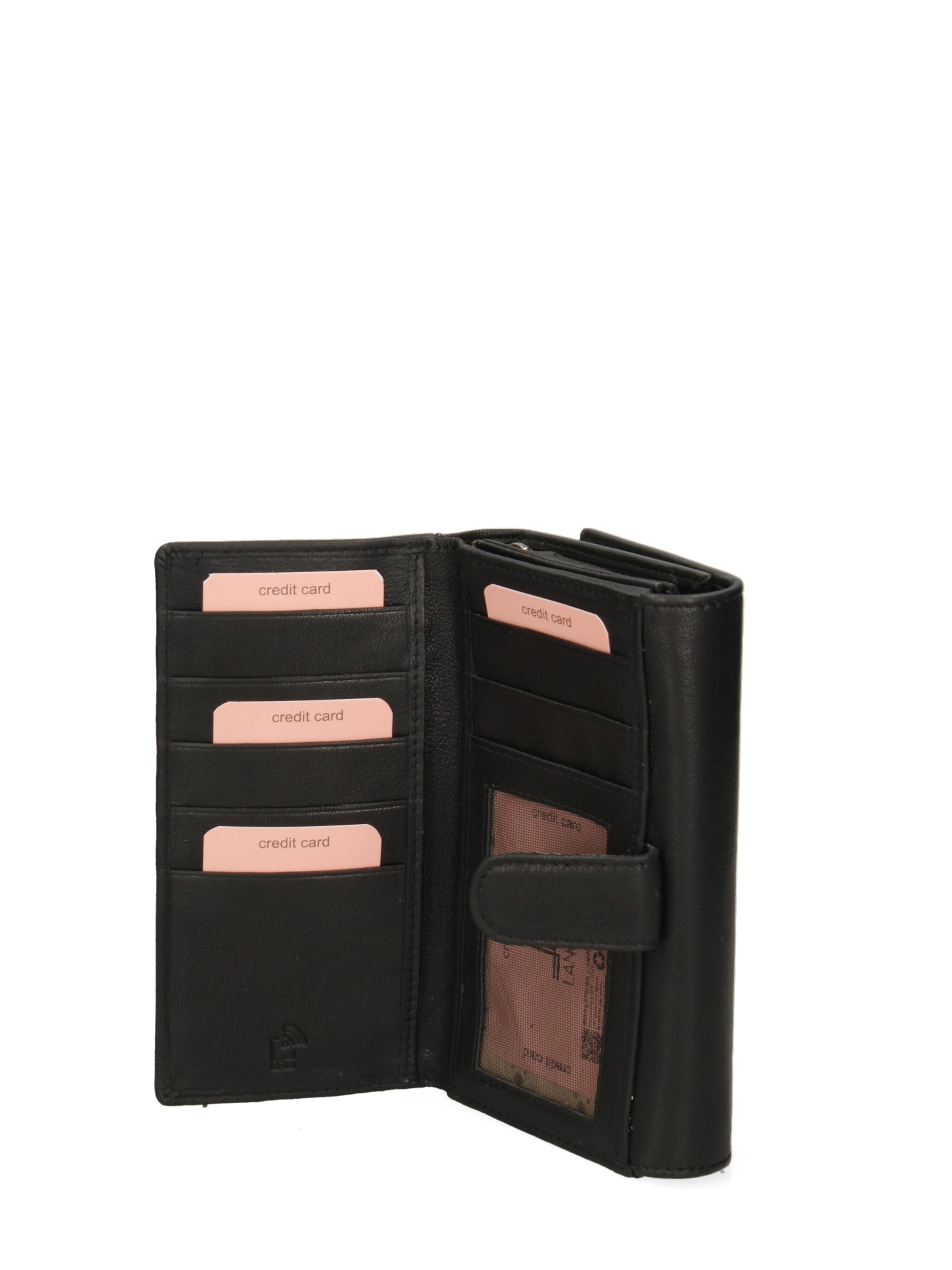 Porte-monnaies Lancetti en noir