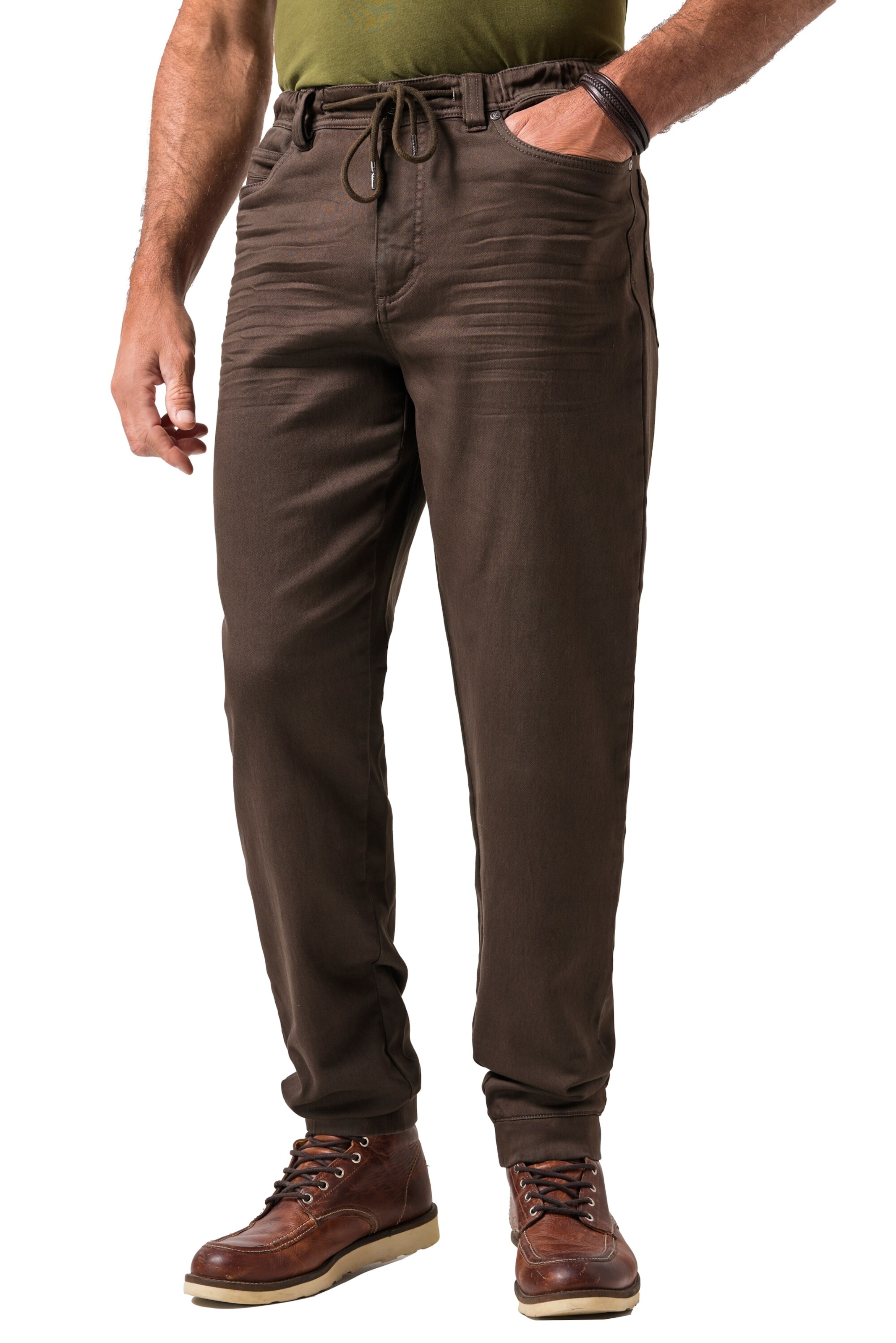 JP1880 Regular Hose in Braun: Vorderseite