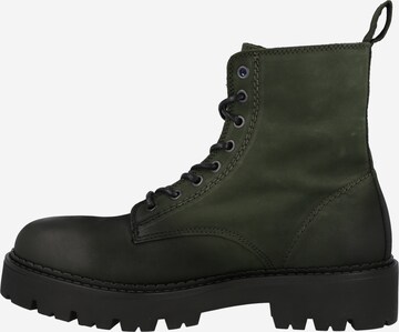 Bottines à lacets Tommy Jeans en vert