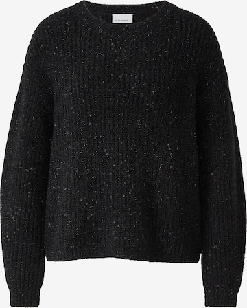 COMMA Pullover in Schwarz: Vorderseite