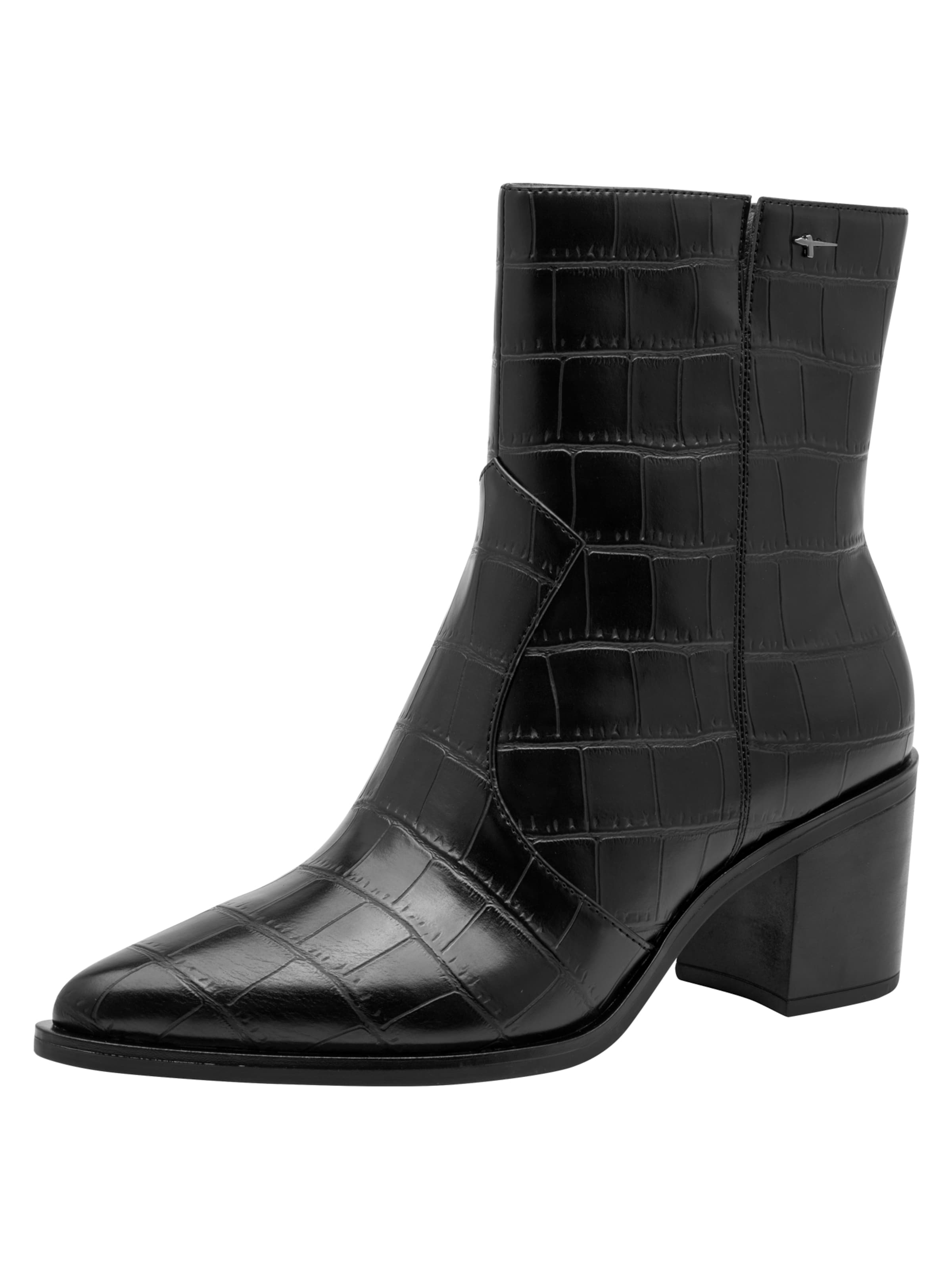 Ankle boots di Tamaris in nero: frontale