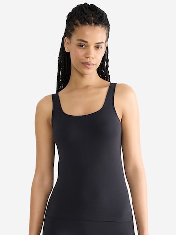 SLOGGI Top 'Sense' in Zwart: voorkant