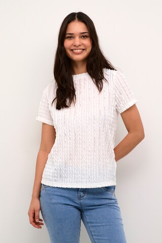 Cream Shirt 'CRYassi' in White: front