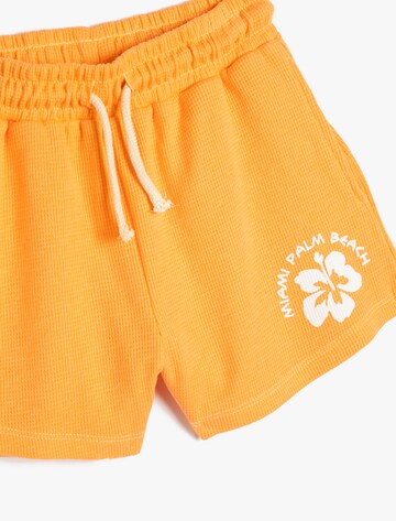 Koton Regular Trousers in Orange